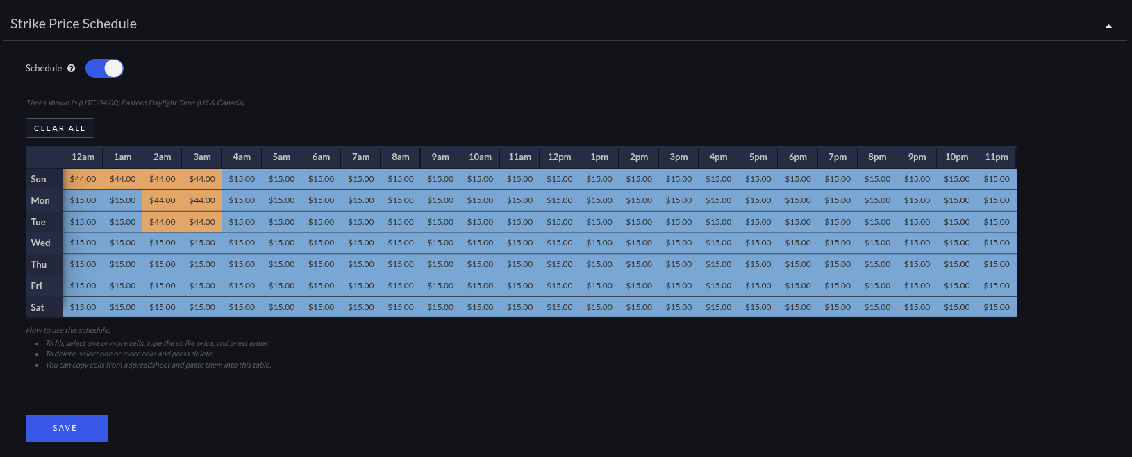 strike_price_schedule